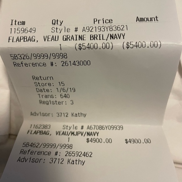 Navy Chanel Boy Bag (New Medium) - Picture 8 of 10